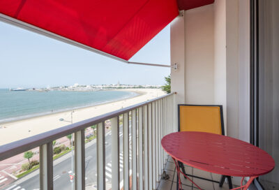 OUEST HOLIDAY balcon vue mer